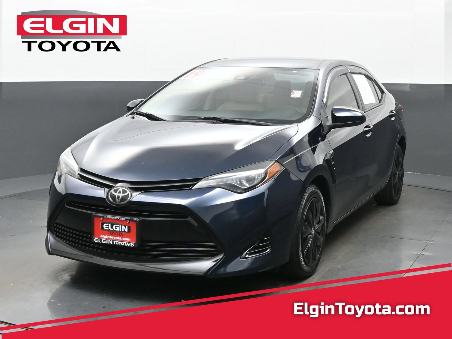 Used 2019 Toyota Corolla LE with VIN 2T1BURHE8KC138931 for sale in Streamwood, IL