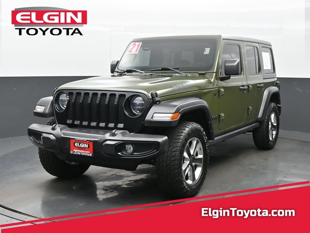 Used 2021 Jeep Wrangler Unlimited Willys SUV
