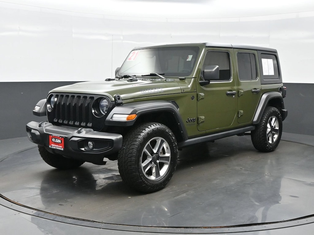 Used 2021 Jeep Wrangler Unlimited Willys SUV