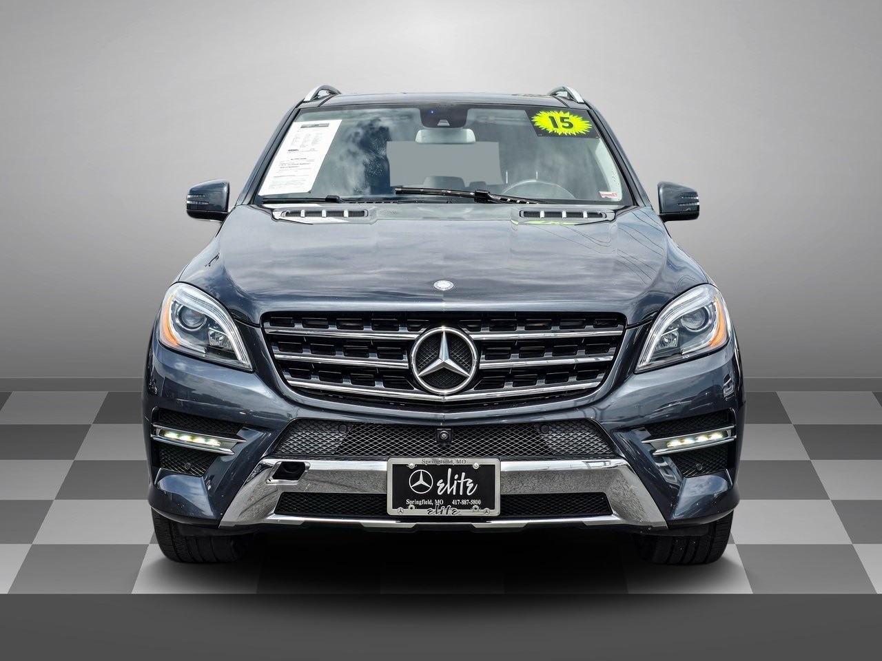 Used 2015 Mercedes-Benz M-Class ML350 with VIN 4JGDA5HBXFA442557 for sale in Springfield, MO