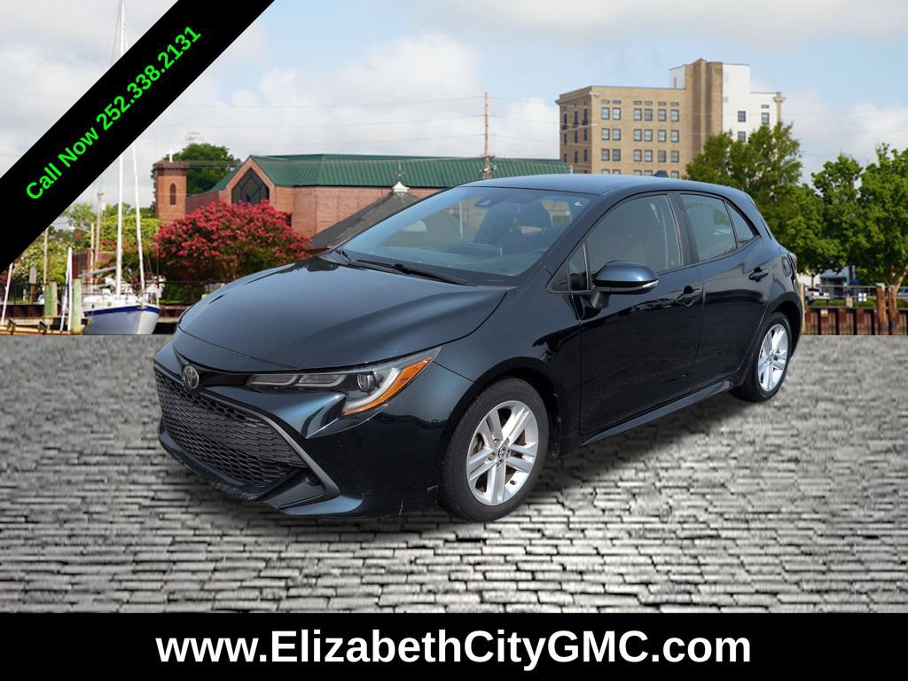Blue 2019 Toyota Corolla Hatchback Hatchback Front-Wheel Drive
