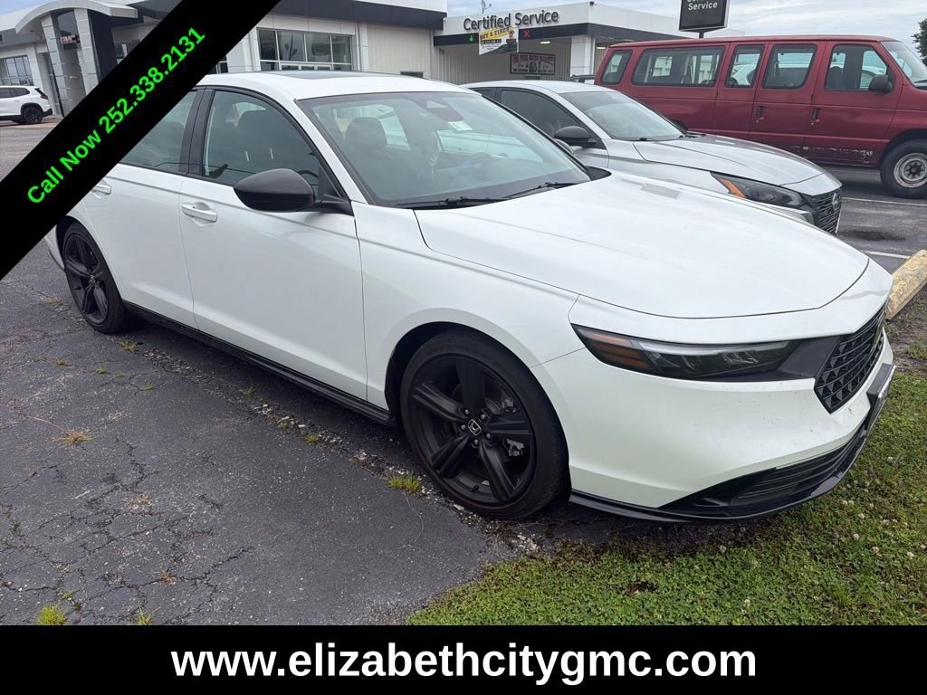 Used 2025 Honda Accord Hybrid Sport-L Sedan