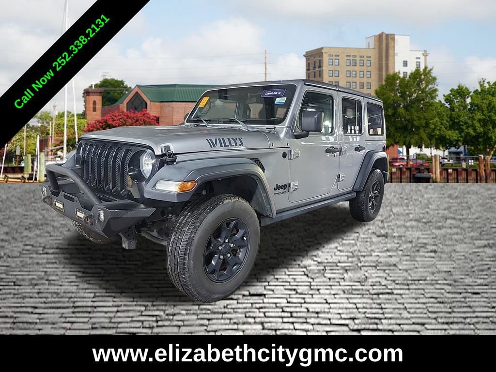 Used 2020 Jeep Wrangler Unlimited Willys Sport SUV