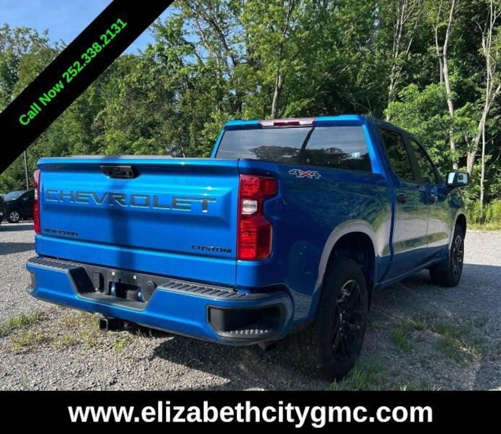 Used 2024 Chevrolet Silverado 1500 Custom Truck Crew Cab