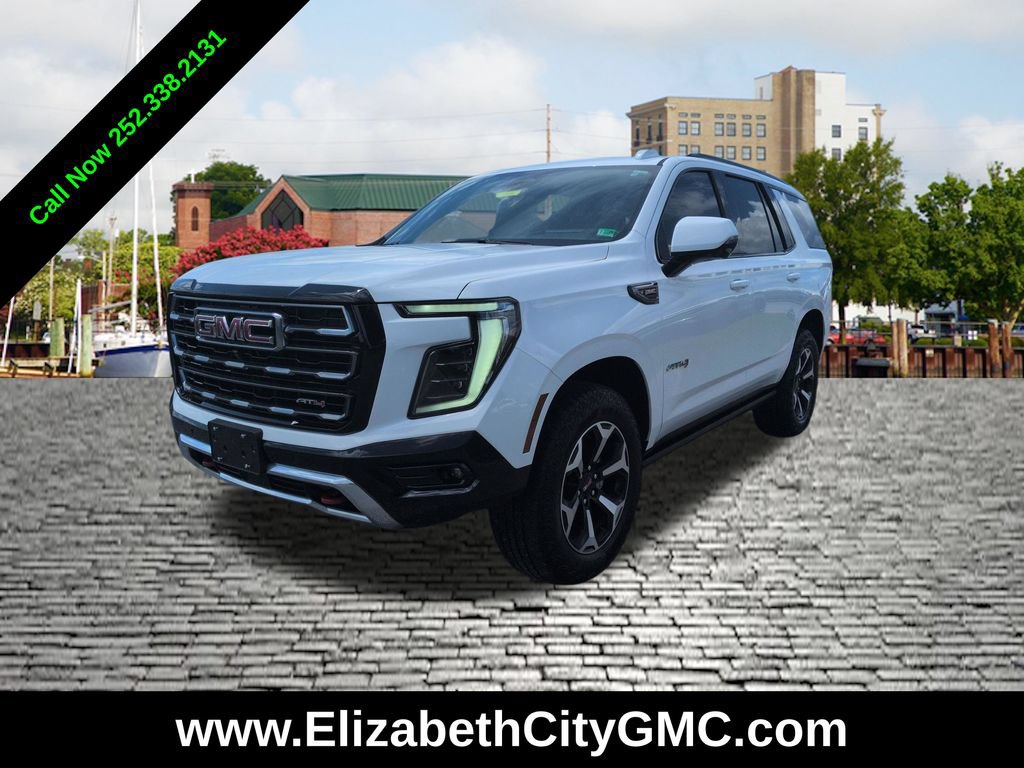 Summit White 2025 GMC Yukon SUV / Crossover Four-Wheel Drive Automatic