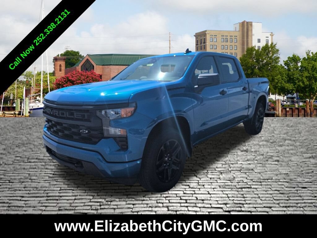 Used 2024 Chevrolet Silverado 1500 Custom Truck Crew Cab