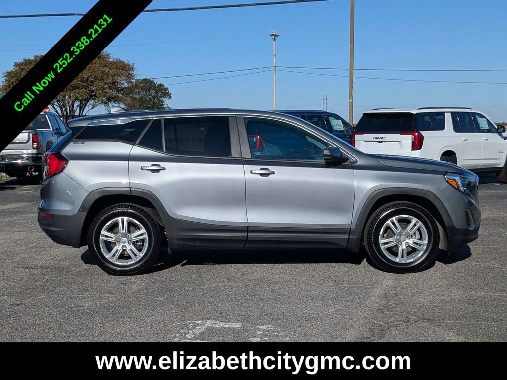 Used 2021 GMC Terrain SLE with VIN 3GKALMEVXML373843 for sale in Elizabeth City, NC
