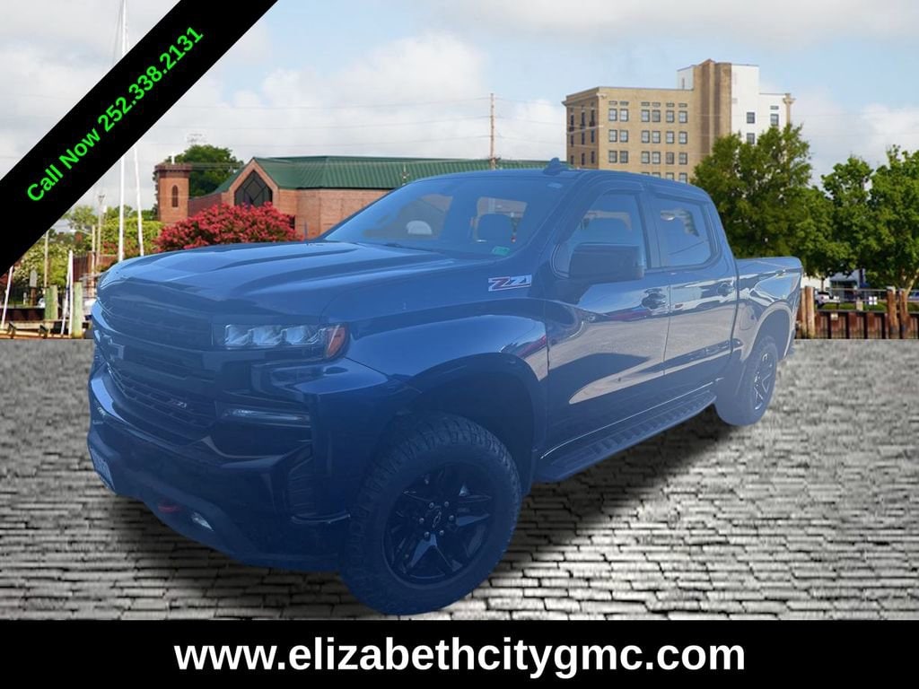 Used 2021 Chevrolet Silverado 1500 LT Trail Boss Truck Crew Cab