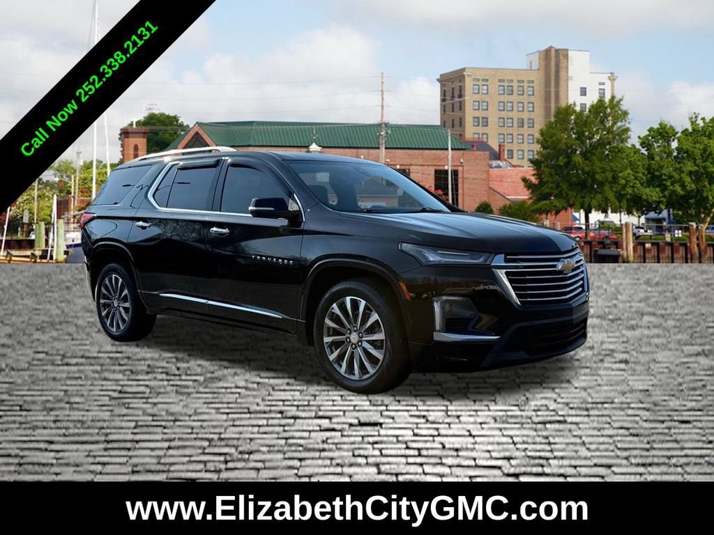 Mosaic Black Metallic 2023 Chevrolet Traverse SUV / Crossover Four-Wheel Drive 9-Speed Automatic