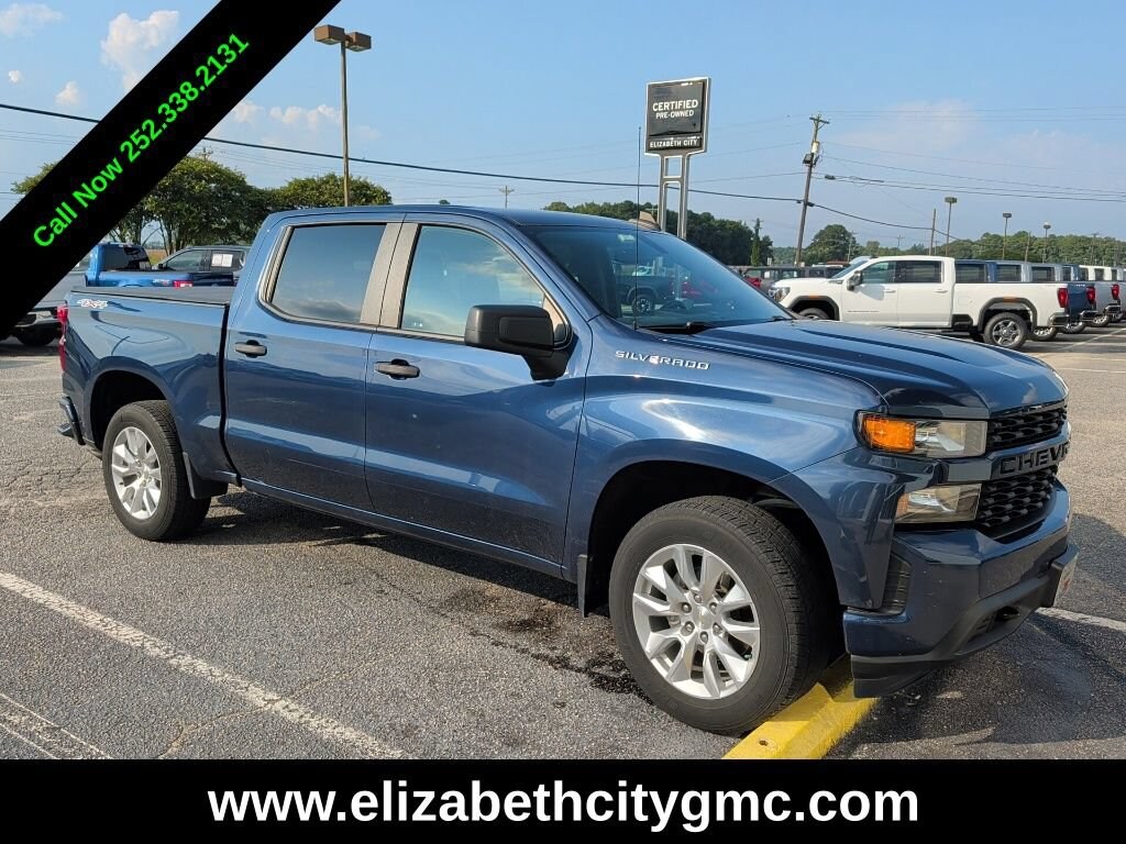 Used 2022 Chevrolet Silverado 1500 LTD Custom Truck Crew Cab