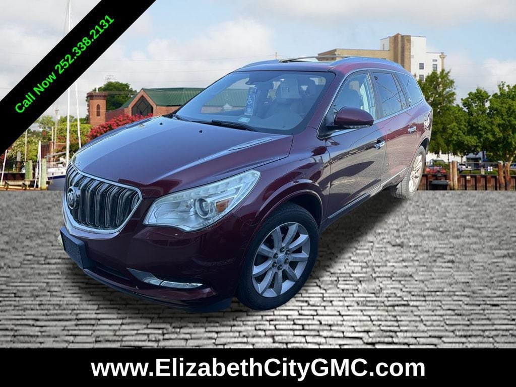 Crimson Red Tintcoat 2015 Buick Enclave SUV / Crossover Front-Wheel Drive Automatic