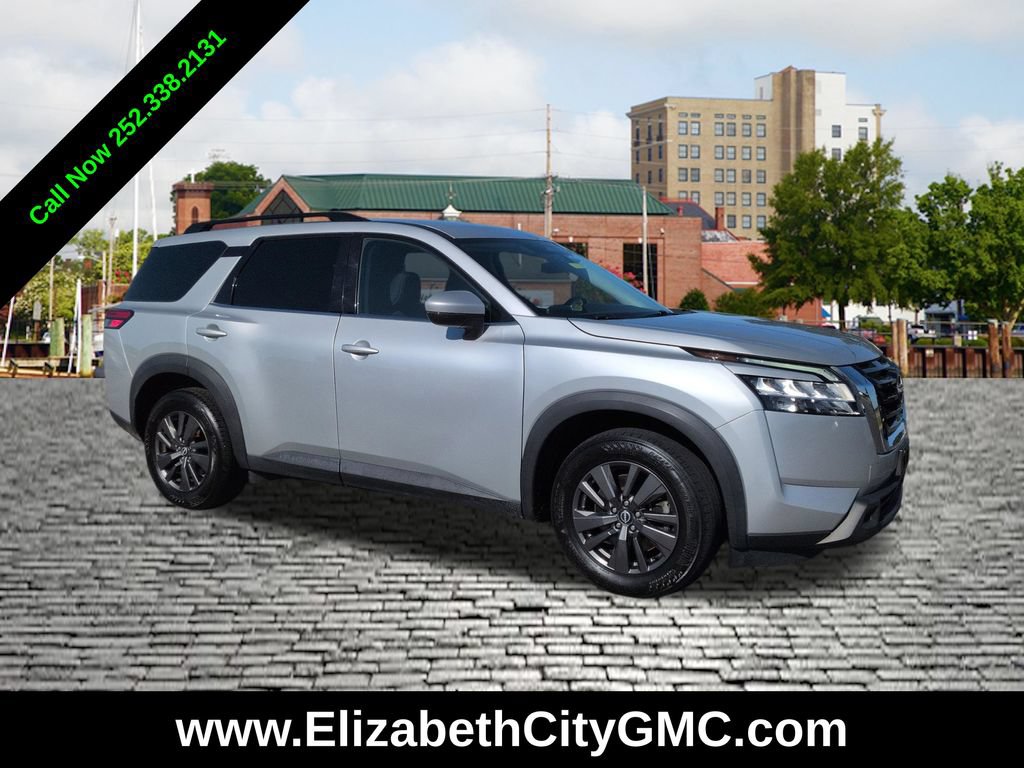Silver 2022 Nissan Pathfinder SUV / Crossover All-Wheel Drive Automatic