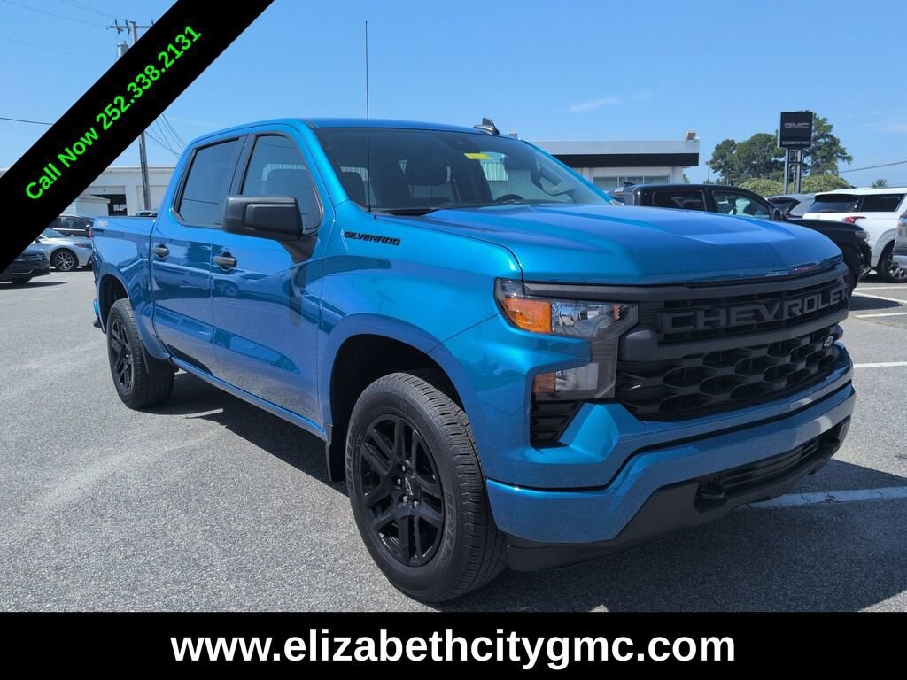 Used 2024 Chevrolet Silverado 1500 Custom Truck Crew Cab