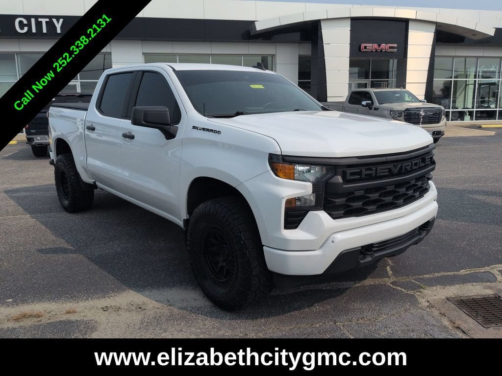 Used 2023 Chevrolet Silverado 1500 Custom Truck Crew Cab