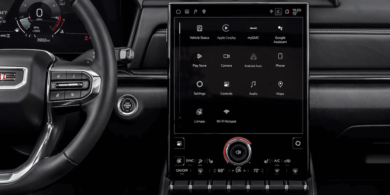 2027 GMC Terrain Google built-in infotainment image placeholder