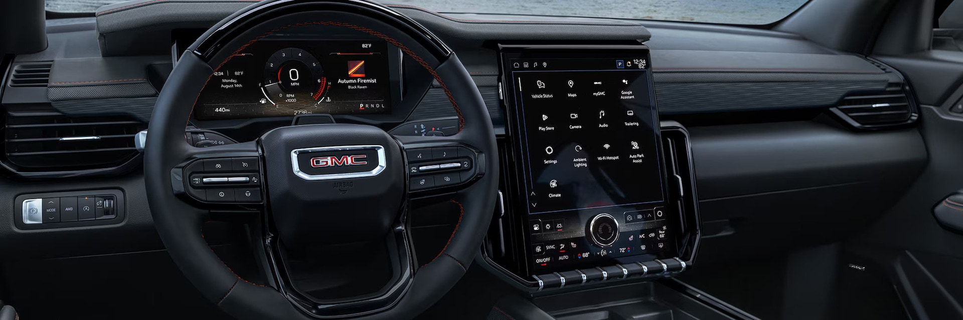 2026 GMC Acadia technology and safety image placeholder