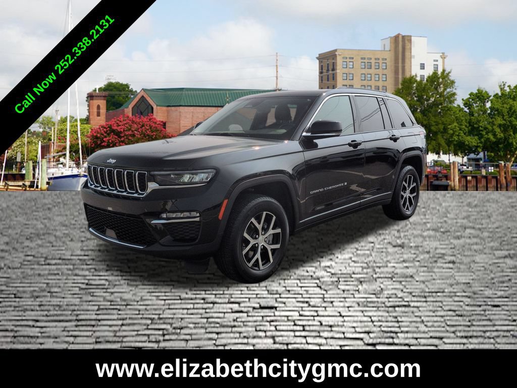 Black 2024 Jeep Grand Cherokee SUV / Crossover Four-Wheel Drive Automatic
