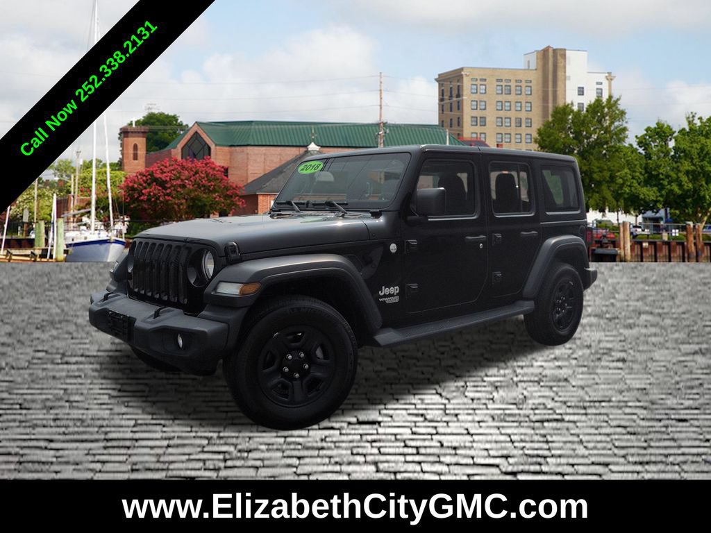 Black 2018 Jeep Wrangler SUV / Crossover Four-Wheel Drive