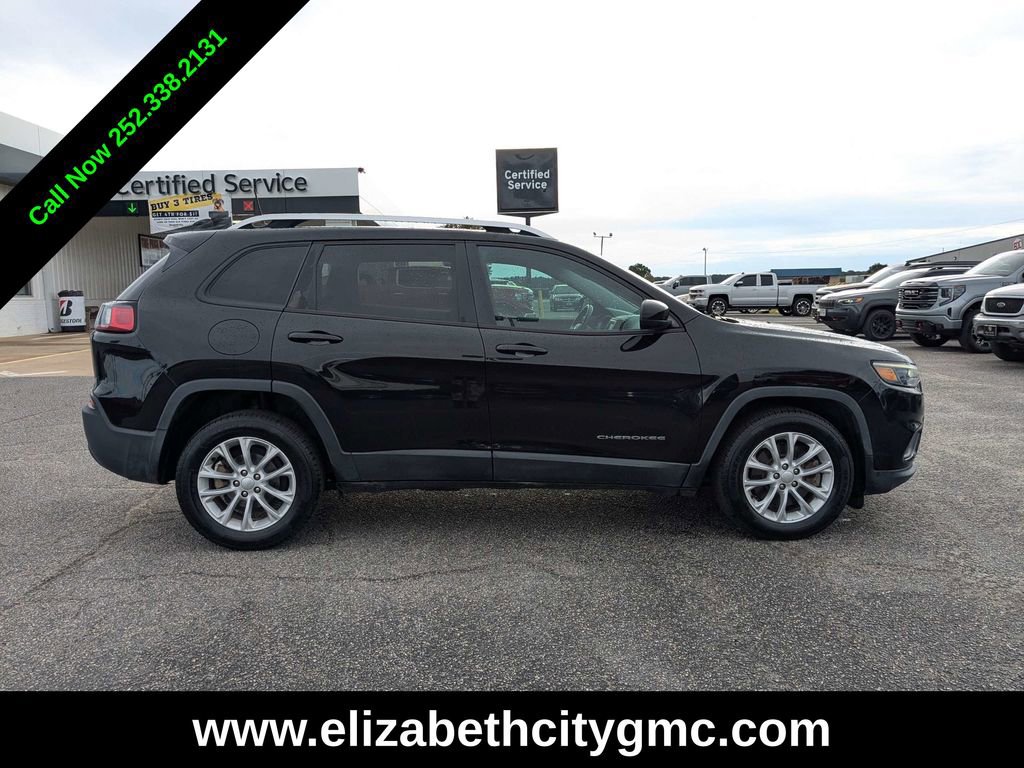 Used 2020 Jeep Cherokee Latitude with VIN 1C4PJLCB4LD577296 for sale in Elizabeth City, NC