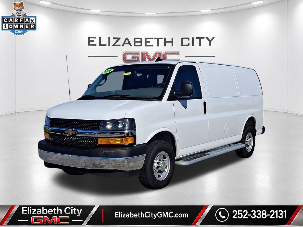 Summit White 2025 Chevrolet Express Cargo Van Rear-Wheel Drive Automatic