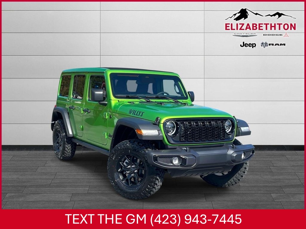 2026 Jeep Wrangler 4-DOOR WILLYS Sport Utility