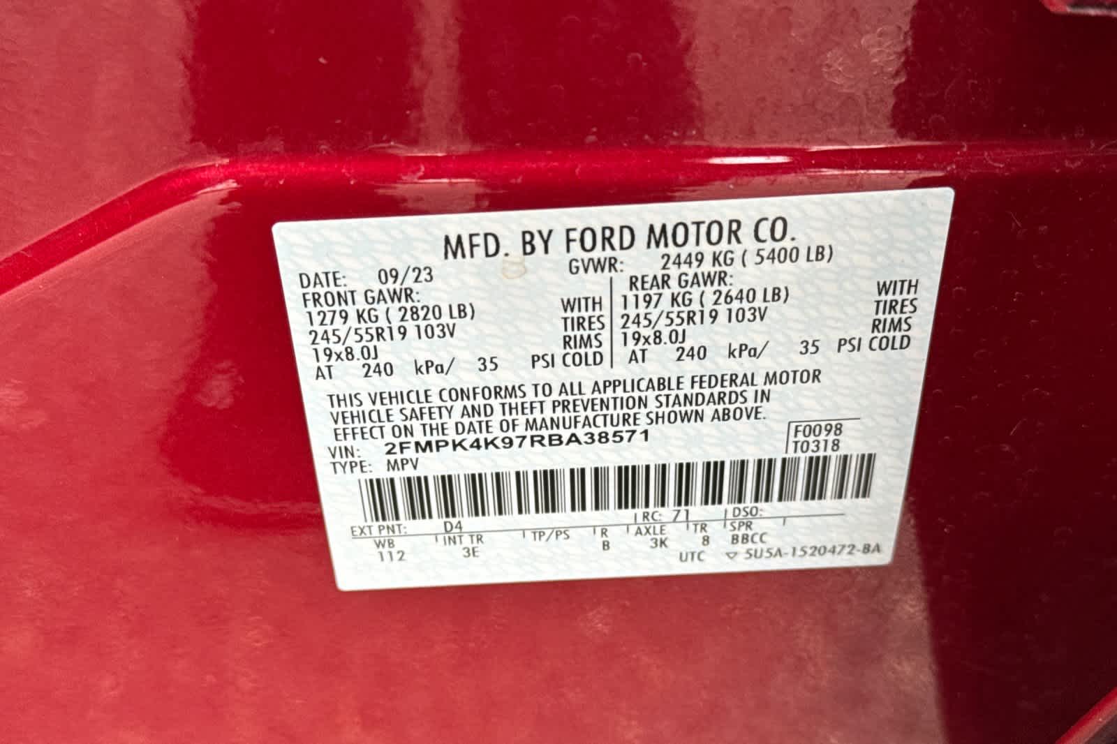 Thumbnail: 2024 Ford Edge - 29