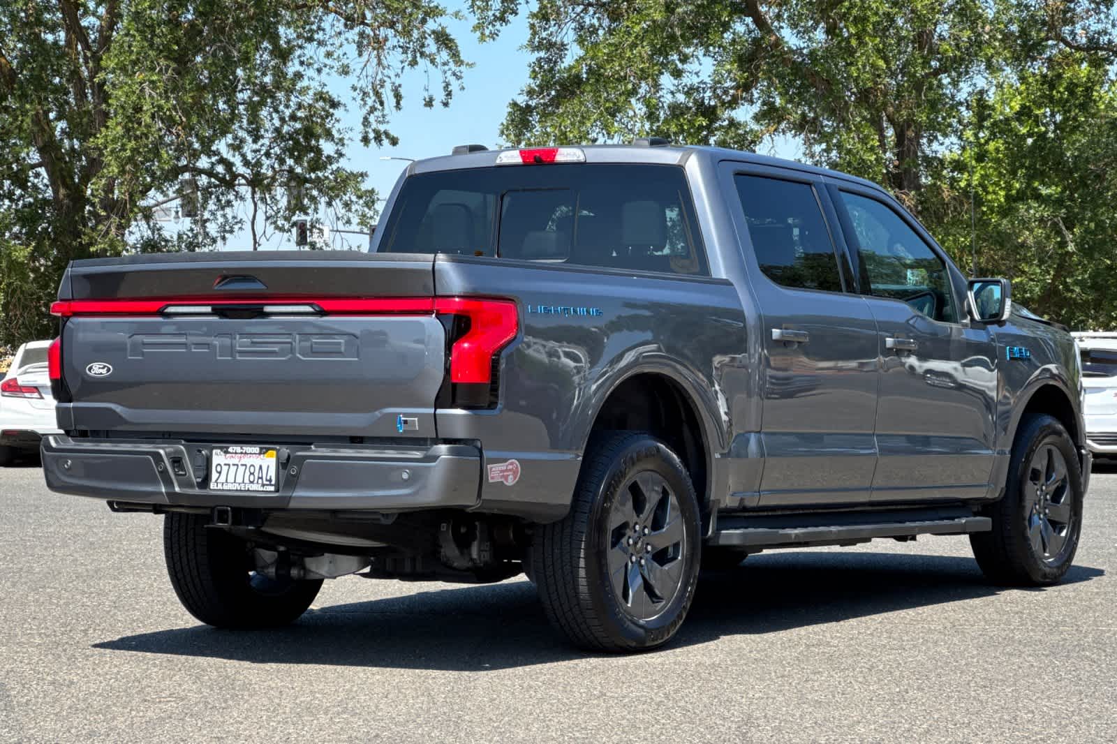 Used 2024 Ford F-150 Lightning Lariat with VIN 1FT6W5L72RWG17344 for sale in Elk Grove, CA