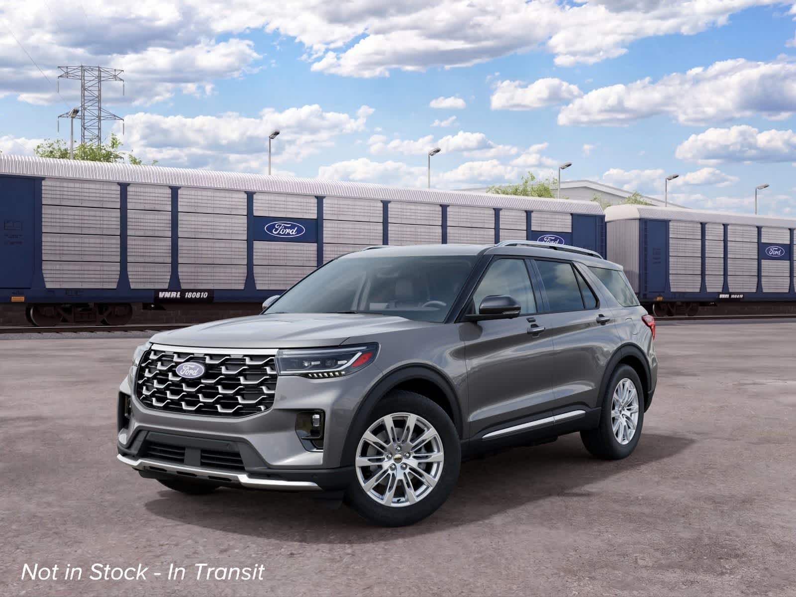 New 2027 Ford Explorer SUV Platinum Carbonized Gray For Sale