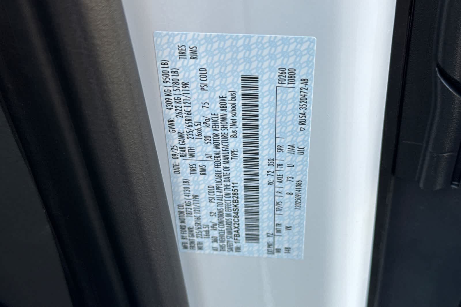 Thumbnail: 2025 Ford Econoline - 29