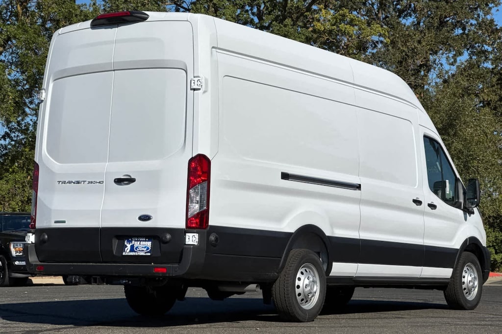 New 2025 Ford Transit-350 Cargo Base w/9,950 lb. GVWR Van High Roof Ext. Van