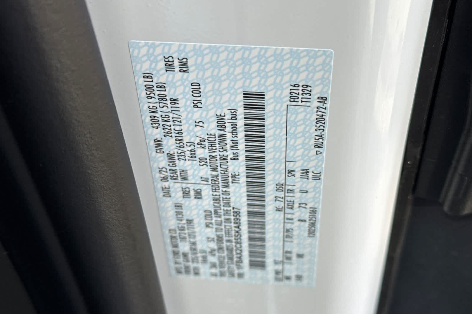 Thumbnail: 2025 Ford Econoline - 29