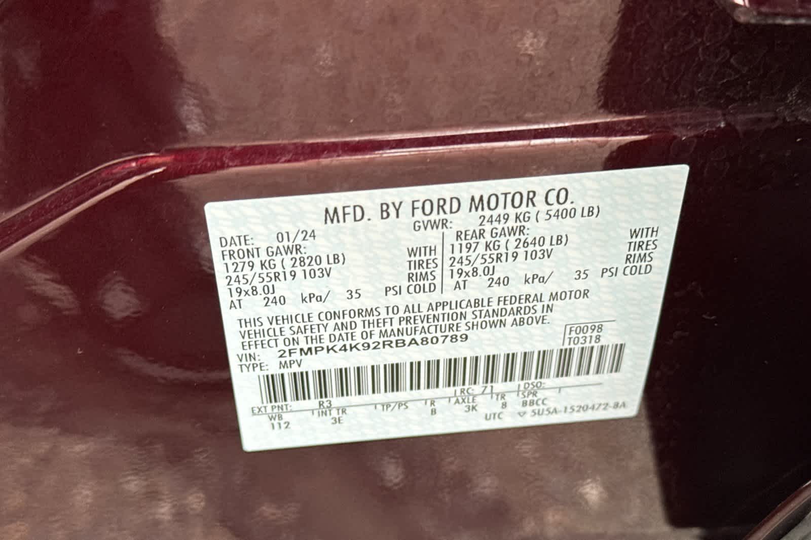 Thumbnail: 2024 Ford Edge - 28