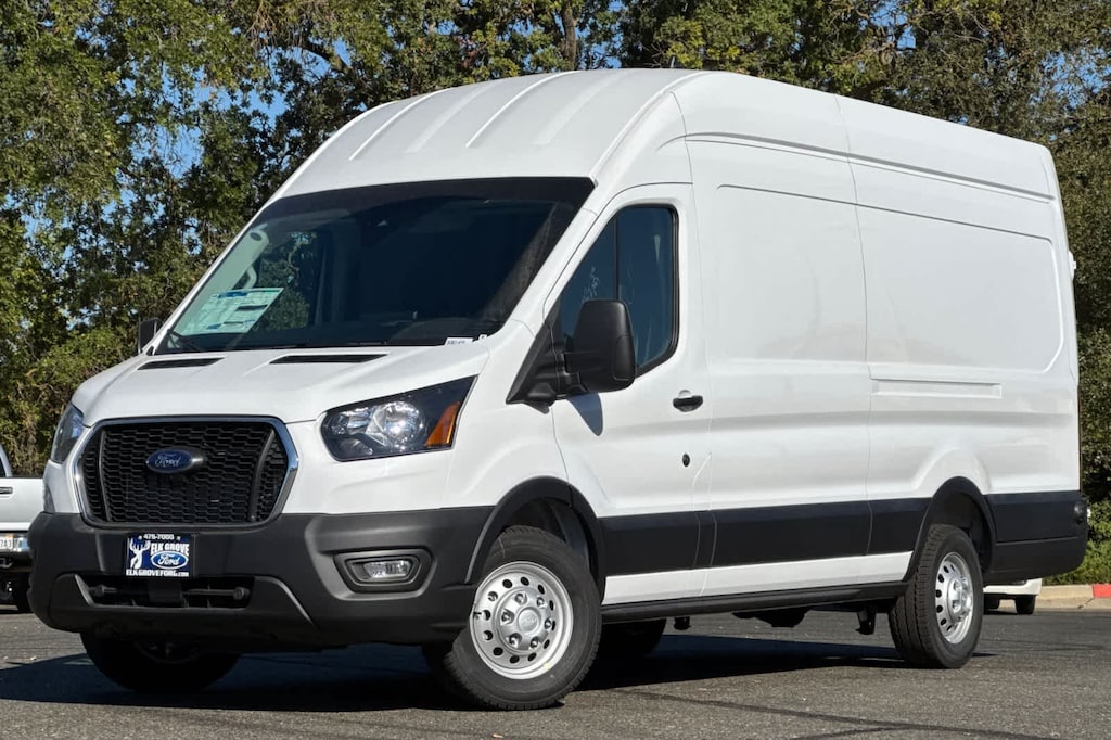 New 2025 Ford Transit-350 Cargo Base w/9,950 lb. GVWR Van High Roof Ext. Van