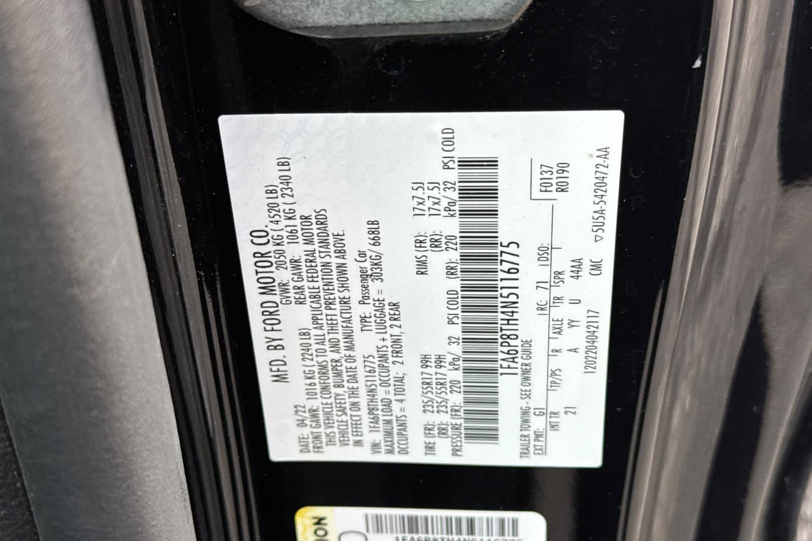 Thumbnail: 2022 Ford Mustang - 28