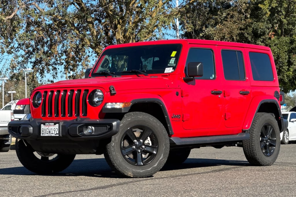 Used 2021 Jeep Wrangler Unlimited Sahara SUV