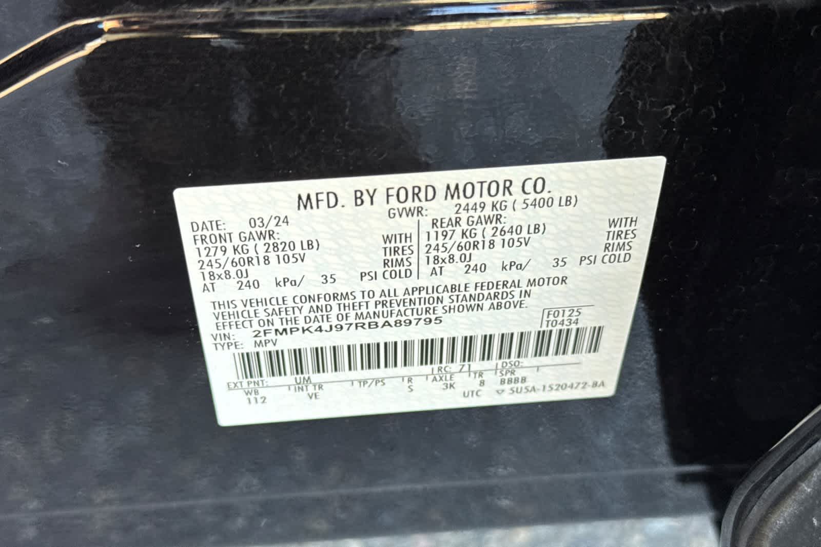 Thumbnail: 2024 Ford Edge - 30