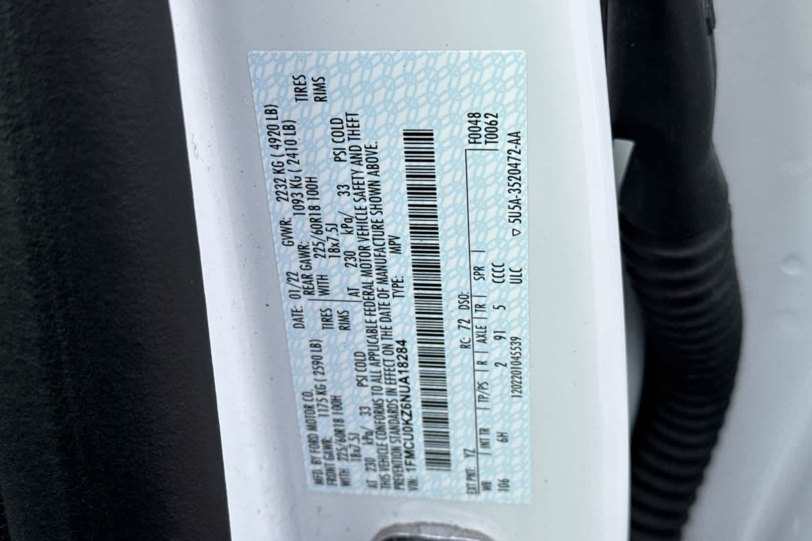 Thumbnail: 2022 Ford Escape - 30