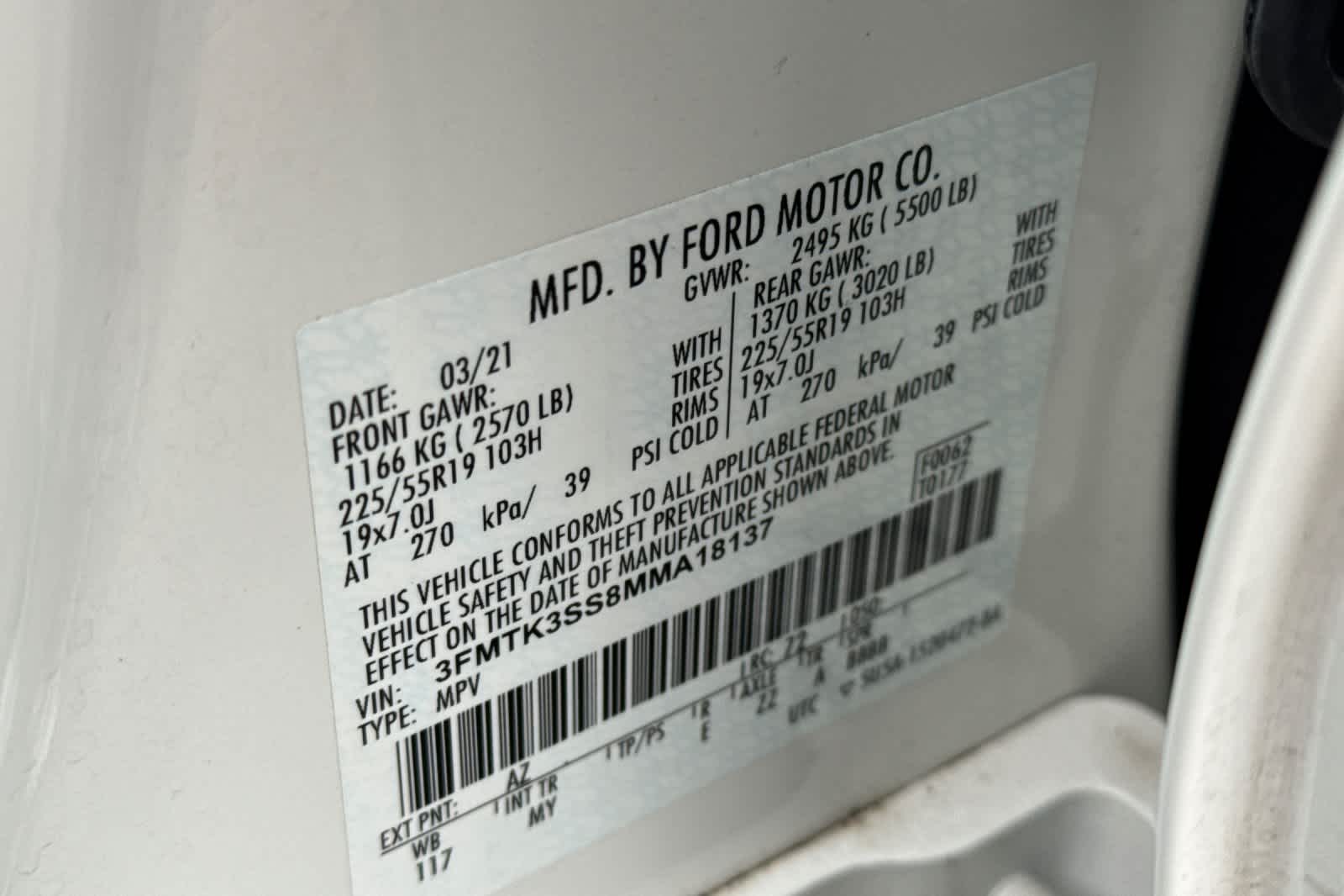 Thumbnail: 2021 Ford Mustang Mach-E - 29