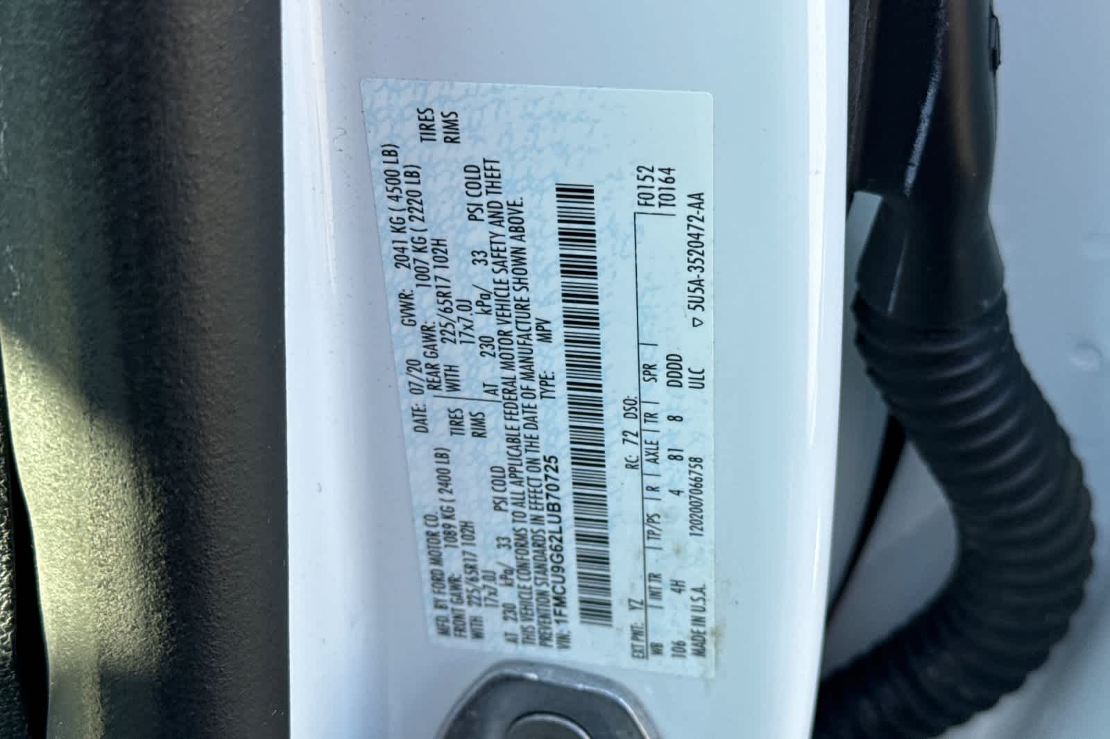 Thumbnail: 2020 Ford Escape - 29