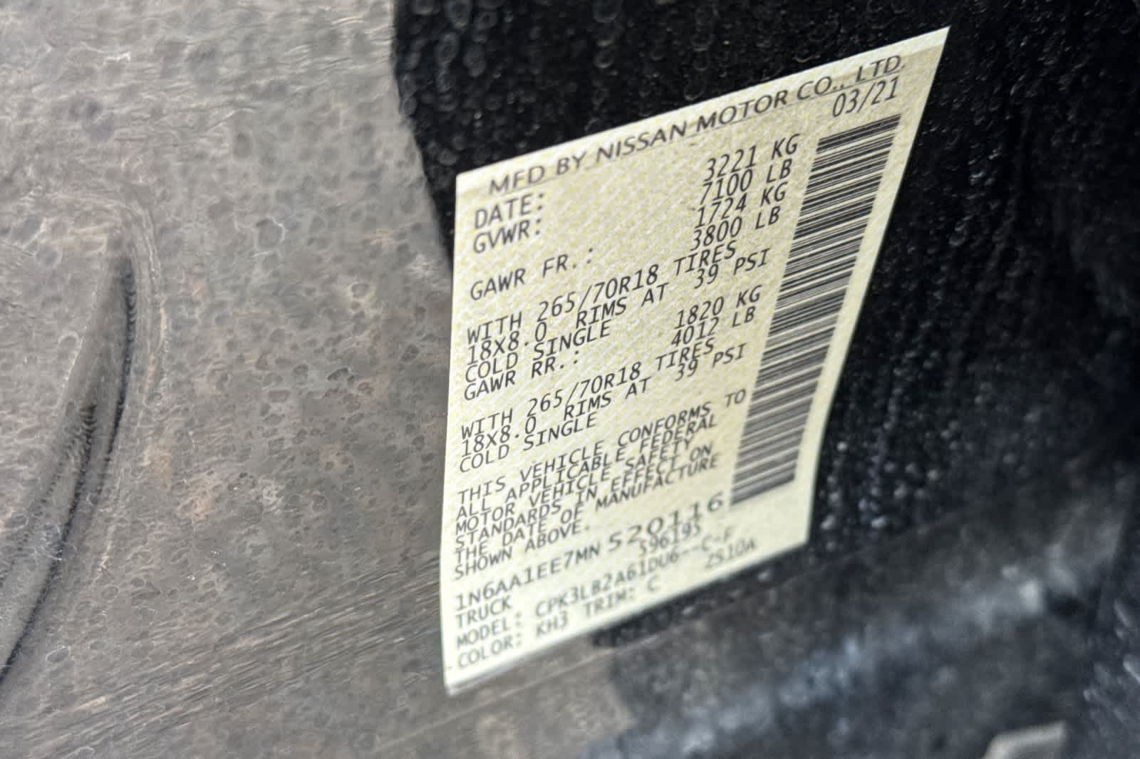 Thumbnail: 2021 Nissan Titan - 27