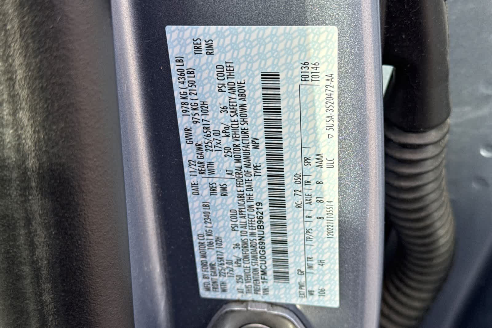 Thumbnail: 2022 Ford Escape - 30