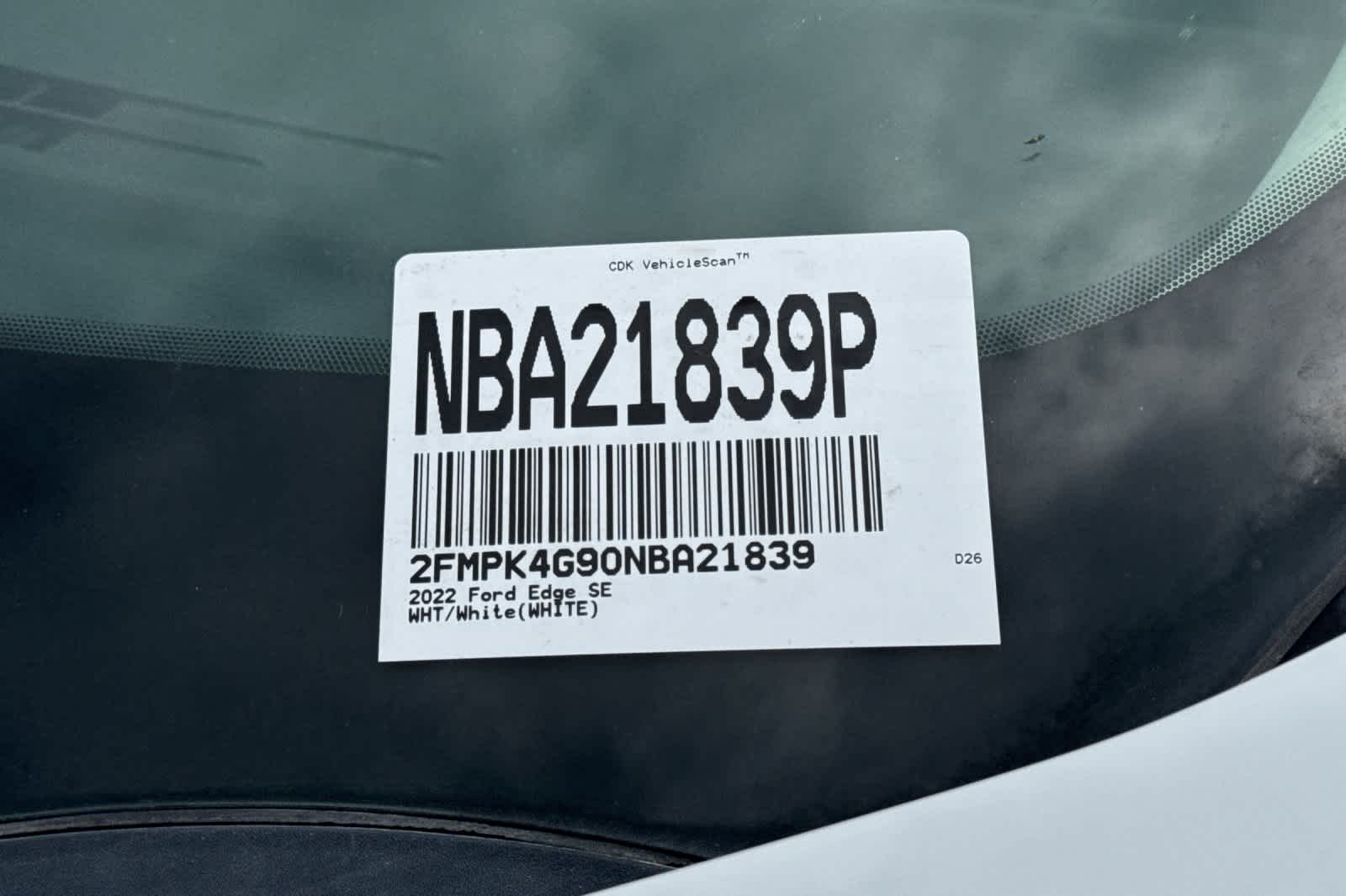 2022 Ford Edge SE photo 2