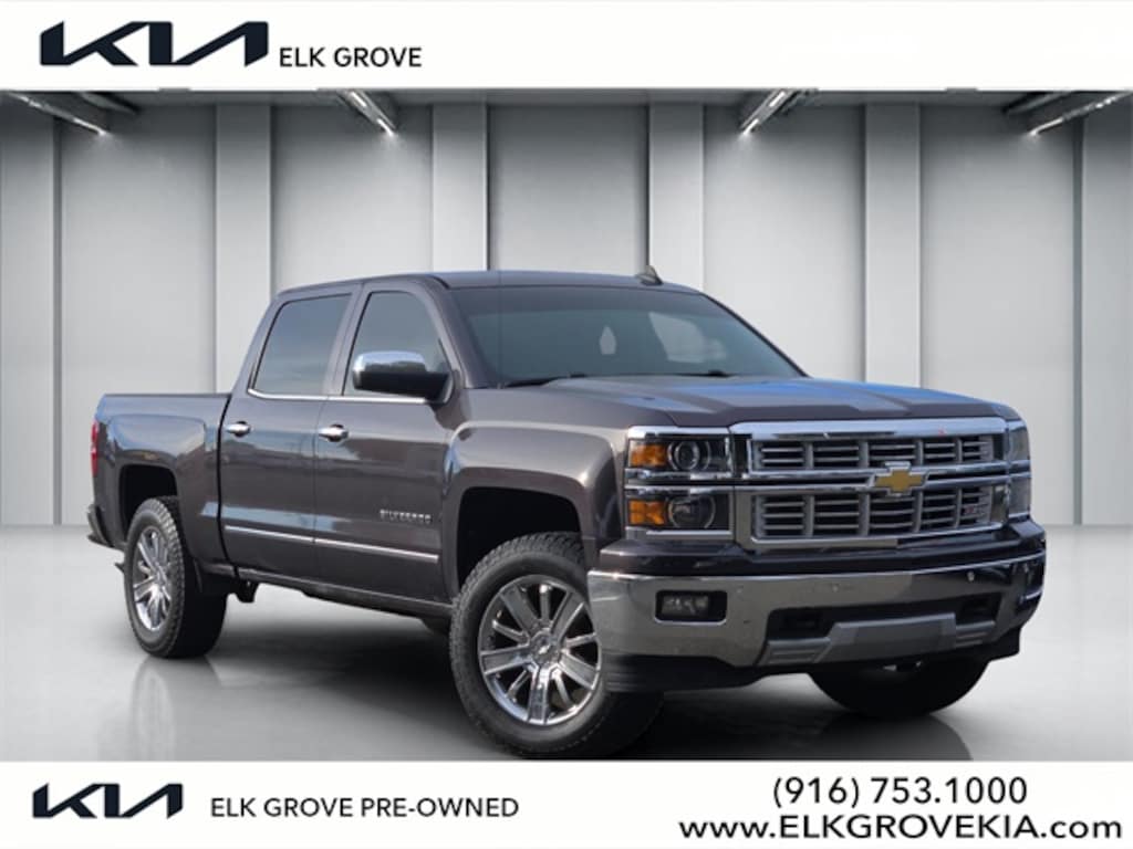 Used 2015 Chevrolet Silverado 1500 LTZ Truck Crew Cab