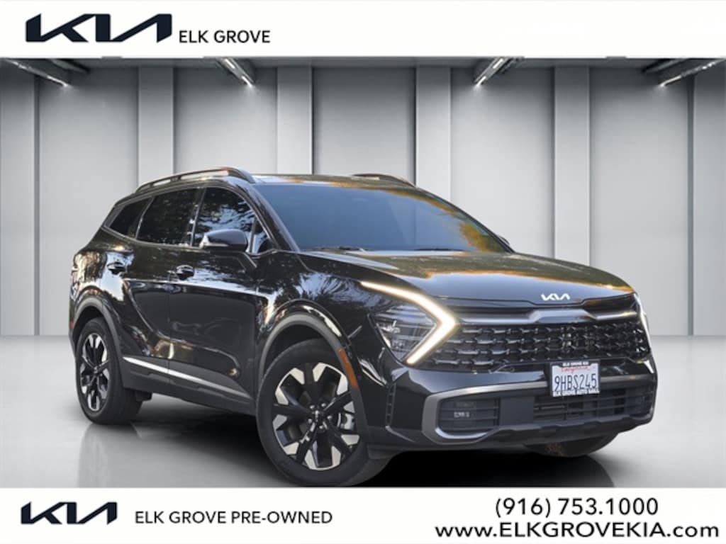 Certified 2023 Kia Sportage Plug-In Hybrid X-Line Prestige SUV