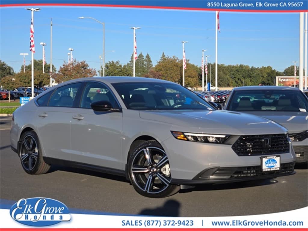 New 2025 Honda Accord Hybrid Sport Sedan