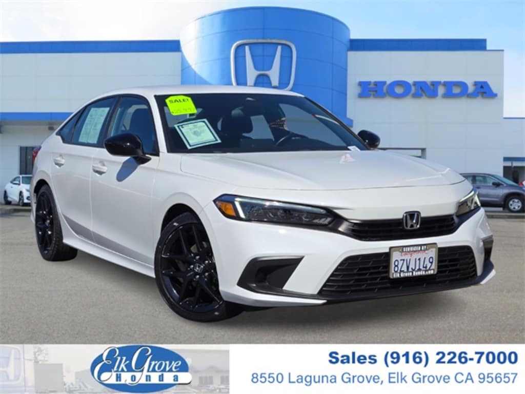 Used 2022 Honda Civic Sport Sedan
