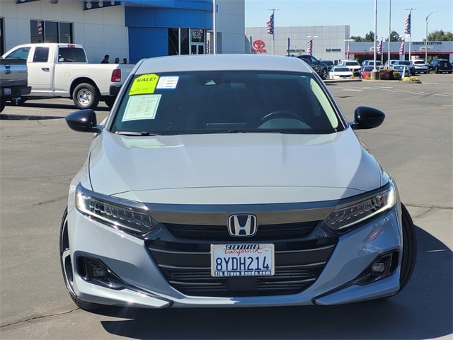 Certified 2021 Honda Accord Sport SE with VIN 1HGCV1F44MA084615 for sale in Elk Grove, CA