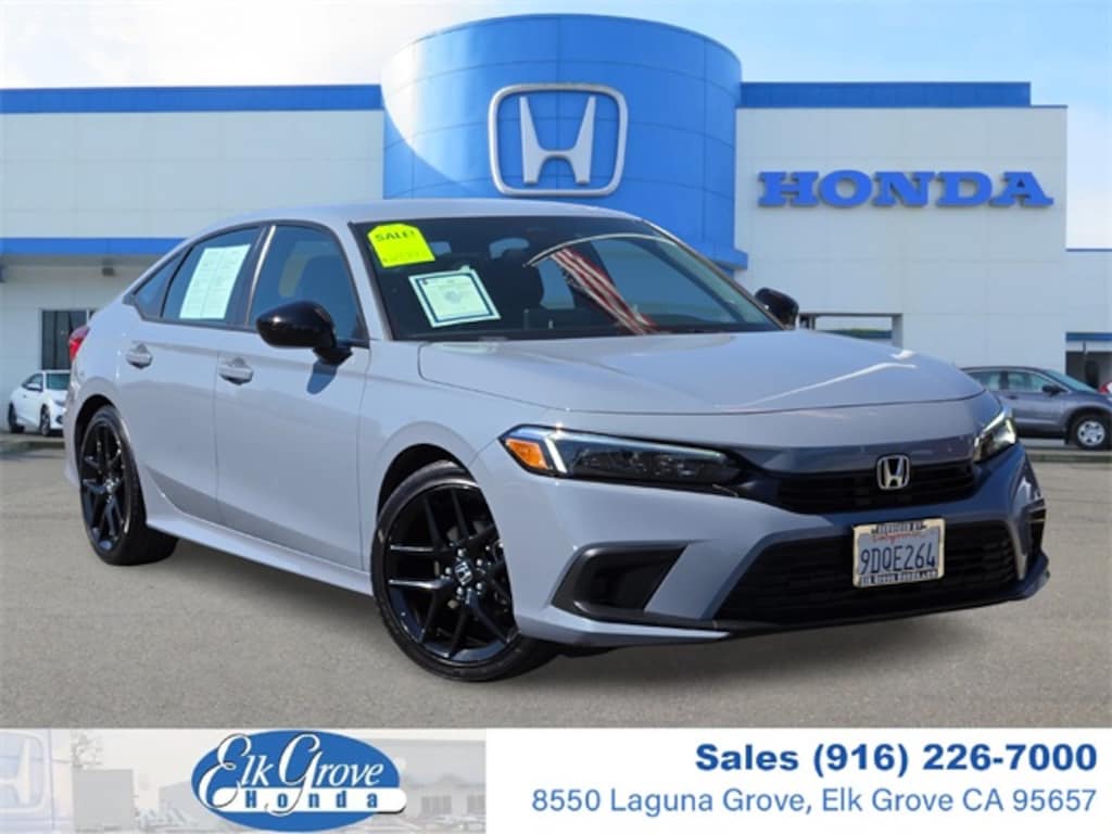 Used 2022 Honda Civic Sport Sedan