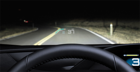 2016 Toyota Prius - Color Heads-Up Display
