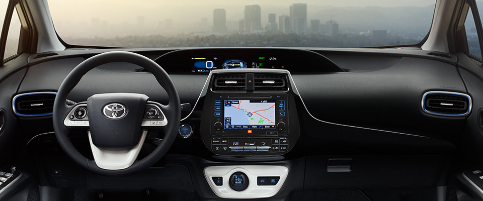 2016 Toyota Prius - A Futuristic Interior